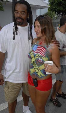 Body Painting 2008 photo - Duval Street, Key West